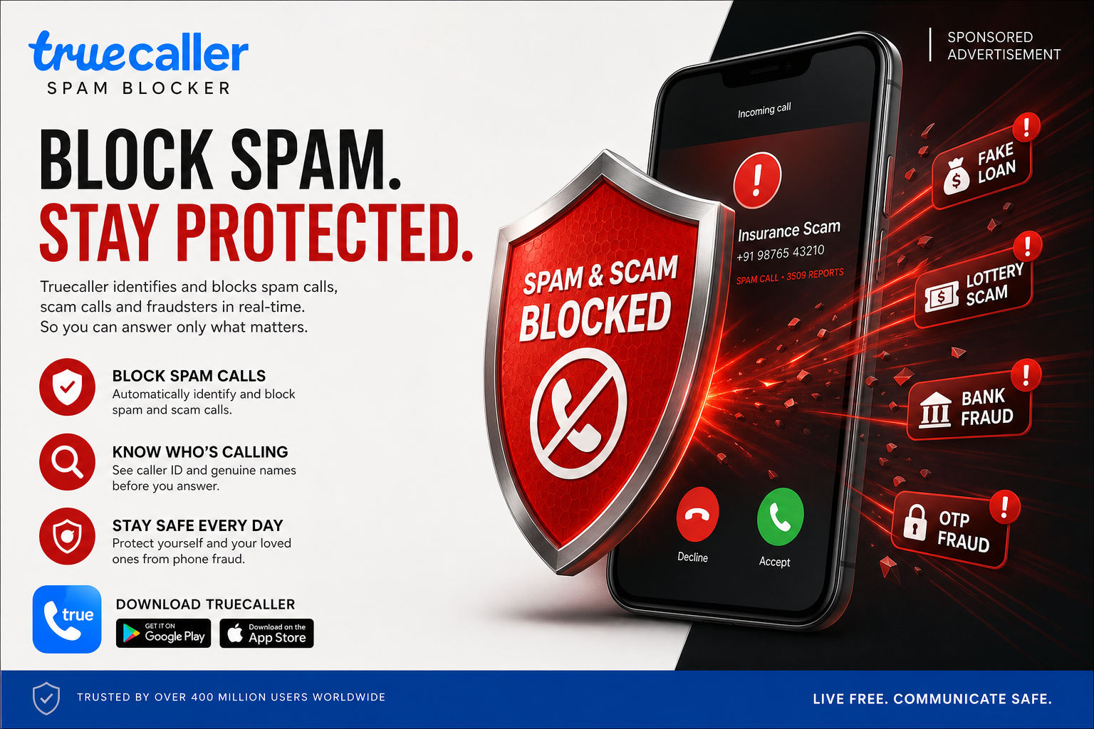 Sponsored by Truecaller